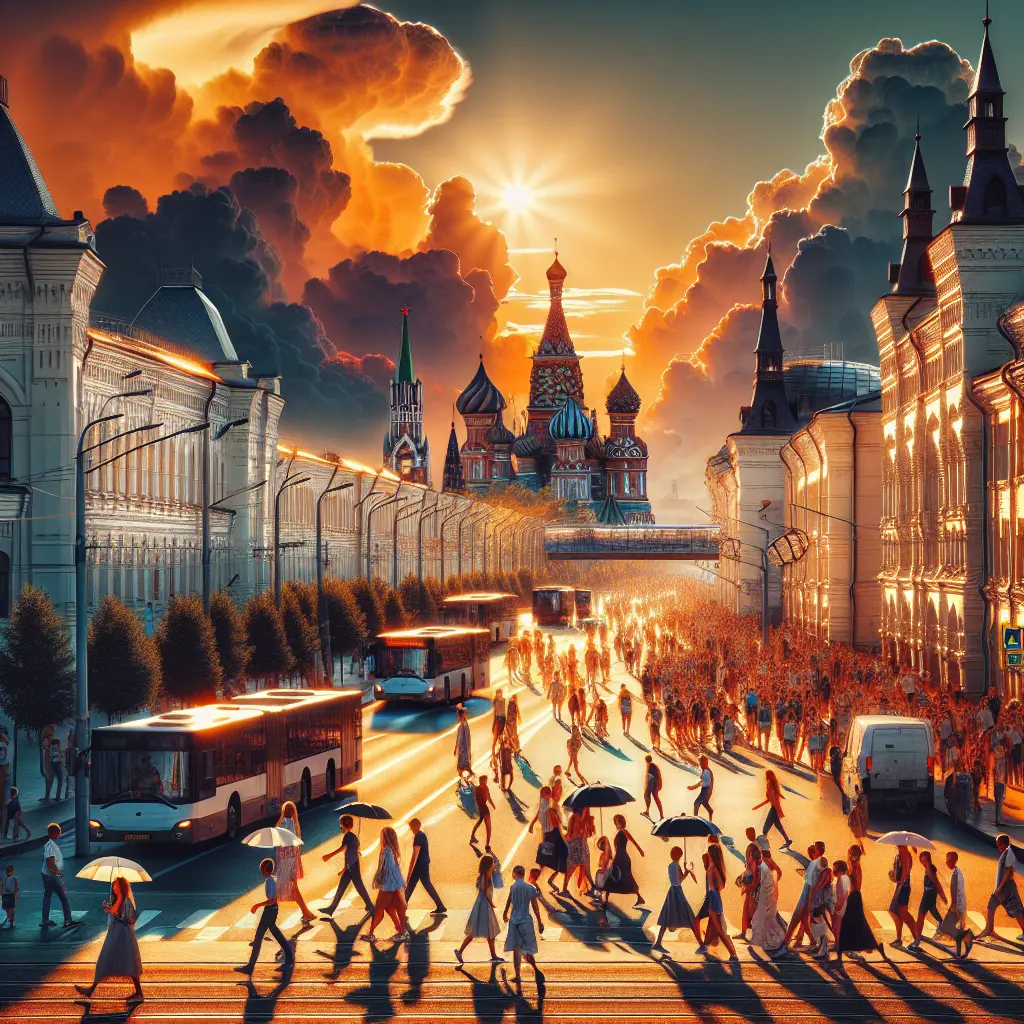 Hvordan er vejret i Moskva i juli måned?