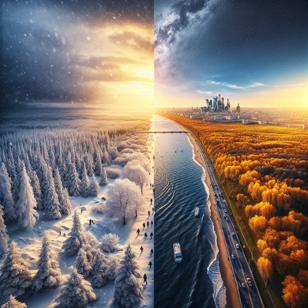 Hvordan er vejret i Rusland i uge 42?