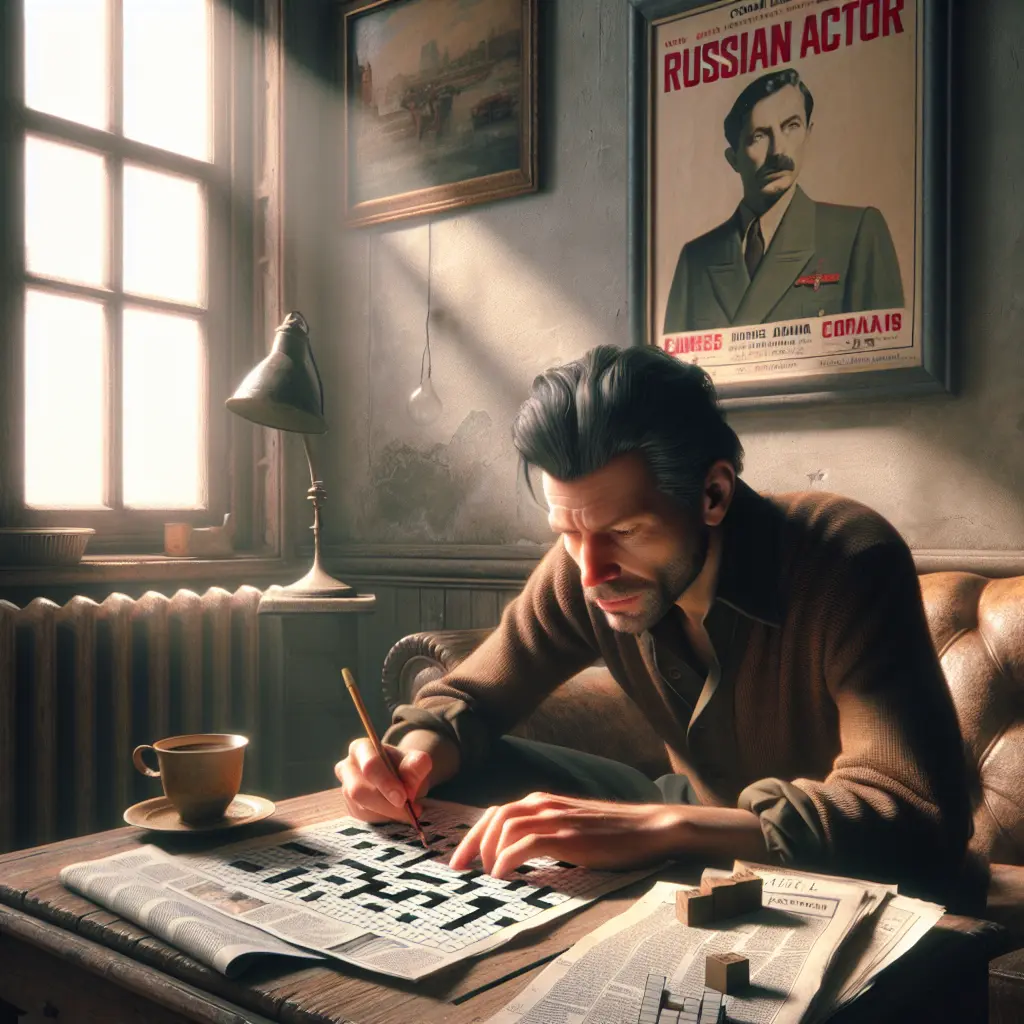 Russisk Skuespiller i krydsord løsningsforslag